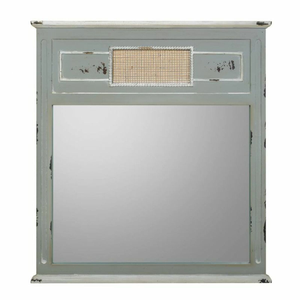 Espelho de parede Alexandra House Living Cinzento 3 x 76 x 70 cm Retangular